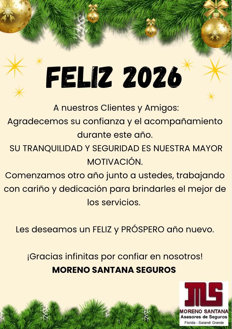 SALUDO A NUESTROS CLIENTES Y AMIGOS