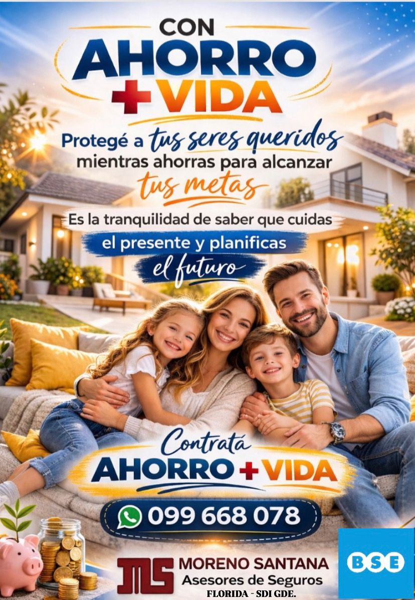 ASEGURA TU VIDA, CUIDA EL PRESENTE Y PLANIFICA EL FUTURO! 
